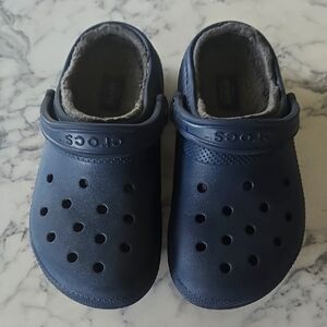 Navy Blue Crocs